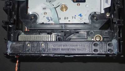 Connector mounted on GD-8000 chassis