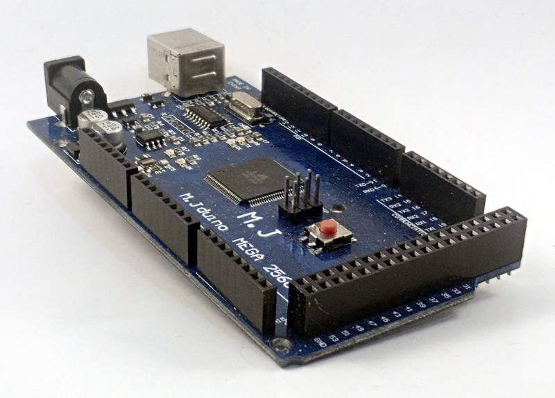 M.J duino Mega overview rear left
