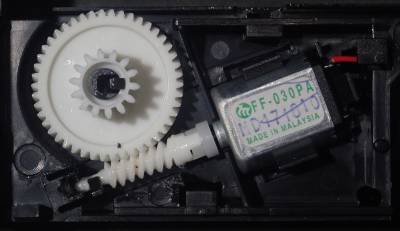 GD-8000 eject motor and gear