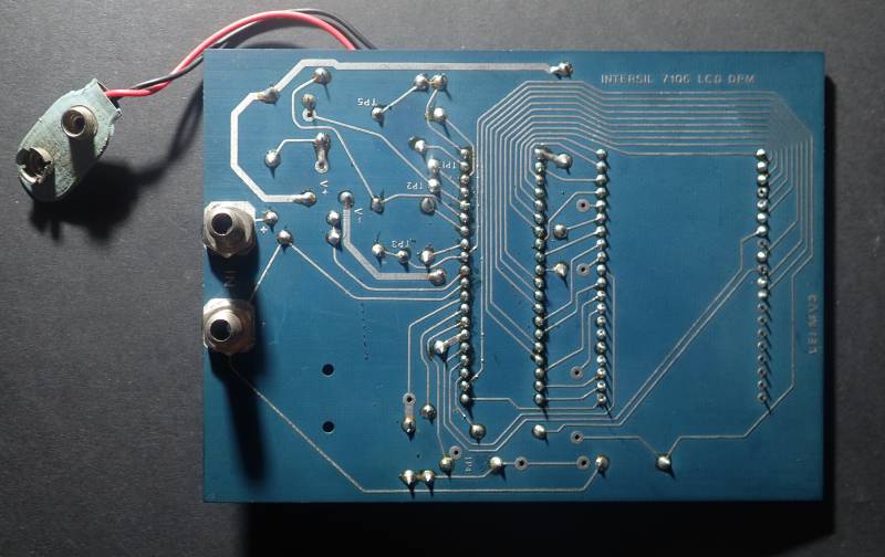 ICL 7106 Evaluation Kit Assembled front