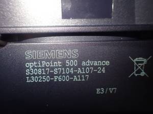 optiPoint 500 advance label