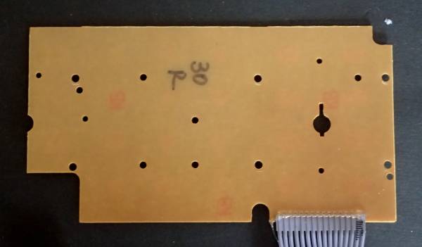Shortel IP 230 keyboard circuit back