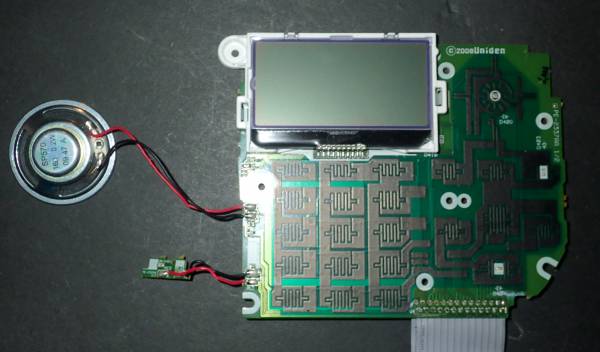 XDECT 7055  PCB front