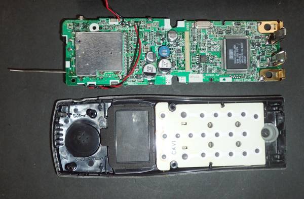 DSS 2465 disassembled