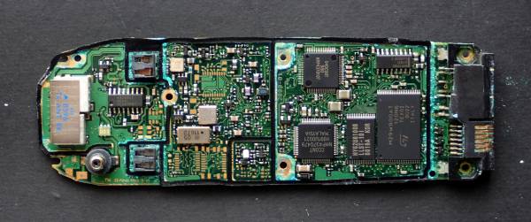 Nokia 5120 circuit board1 front