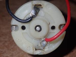 Timer motor rear