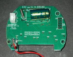 Holman CO1605 PCB board back