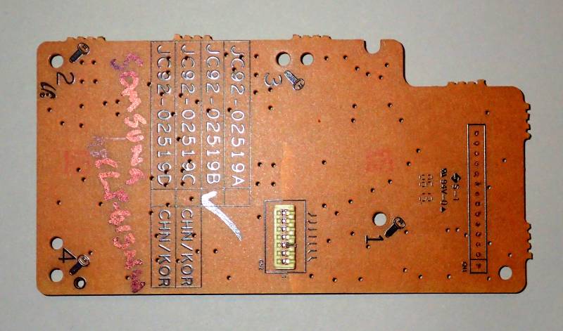 YMC162-197 overview with board, CLP-415NW