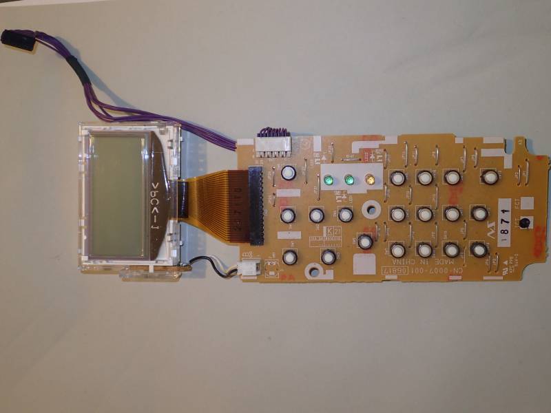 HP LJ P3015 overview with board