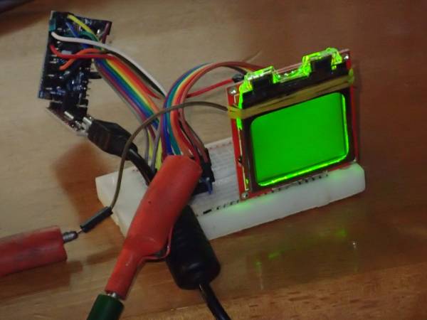 Nokia 1100 Arduino Test Rig