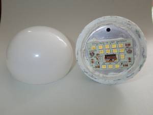 Bulb with dome removed