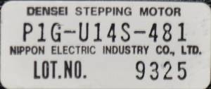 P1G-U14S-481 label