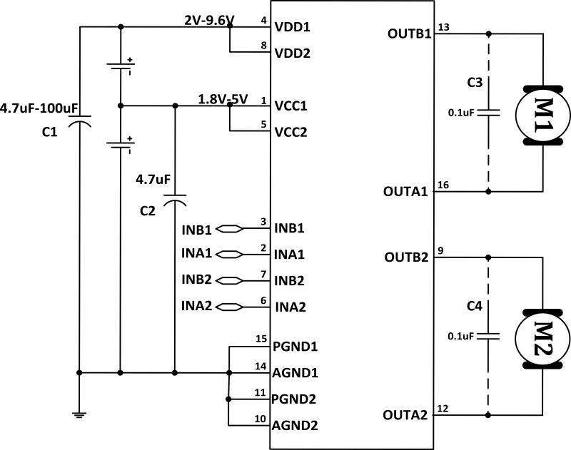 MX3919 application example