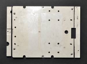 Base plate cut to size